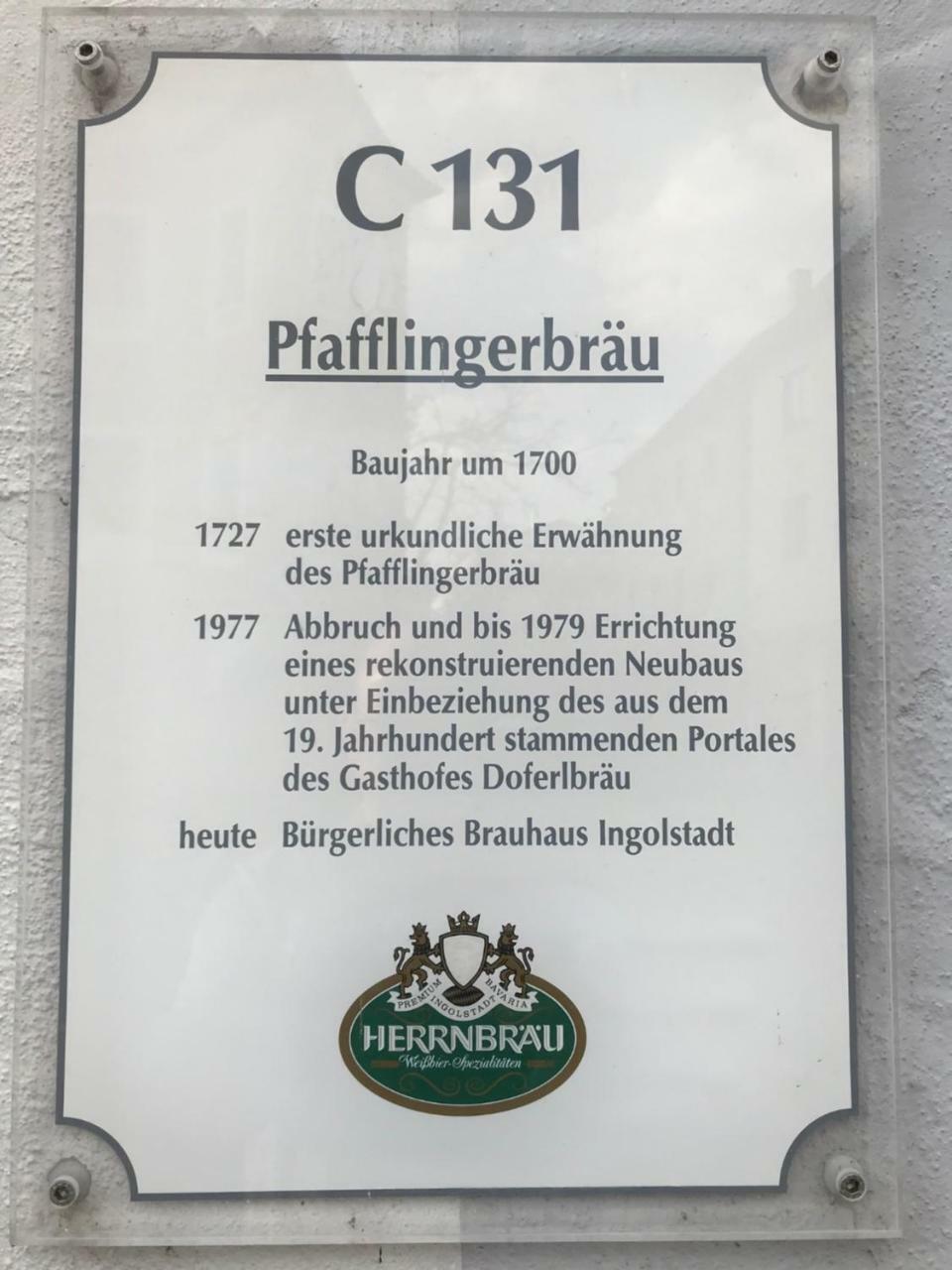 Gasthaus Pfafflinger Нойбург-ан-дер-Донау Экстерьер фото